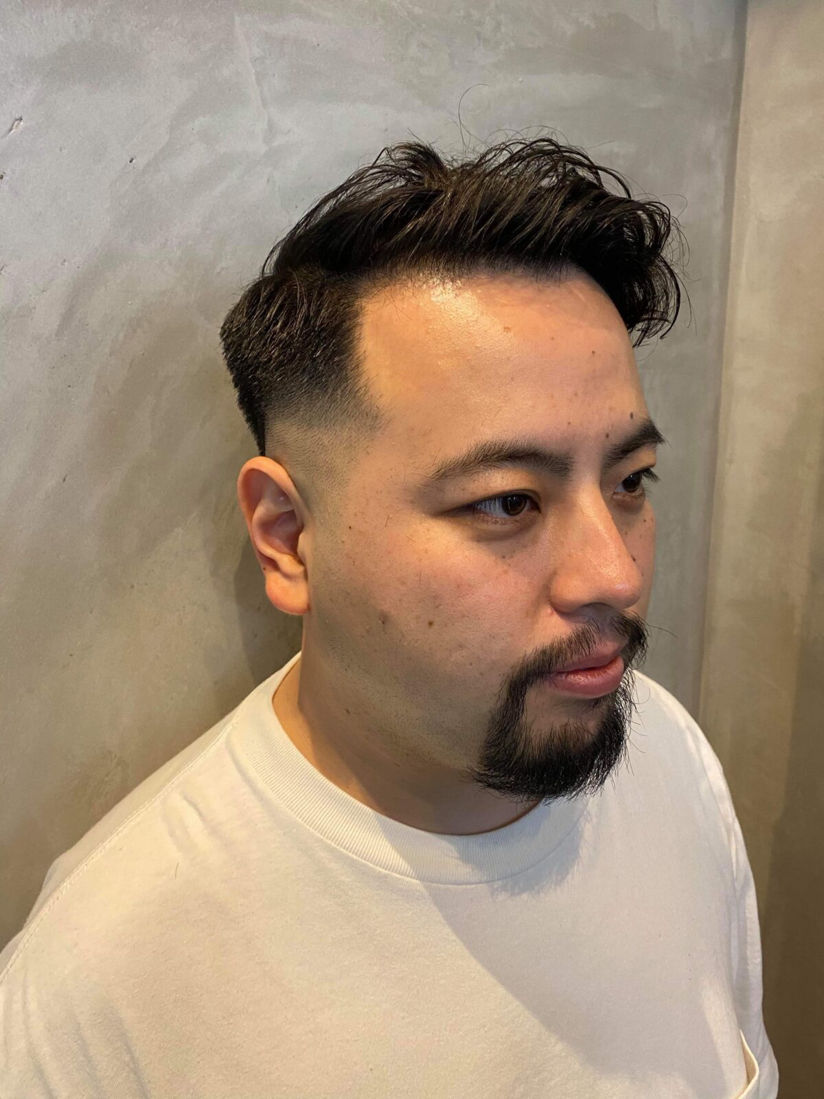 髪型 薄毛 ヘアスタイル ヘアカタログ 七三分け パーマ