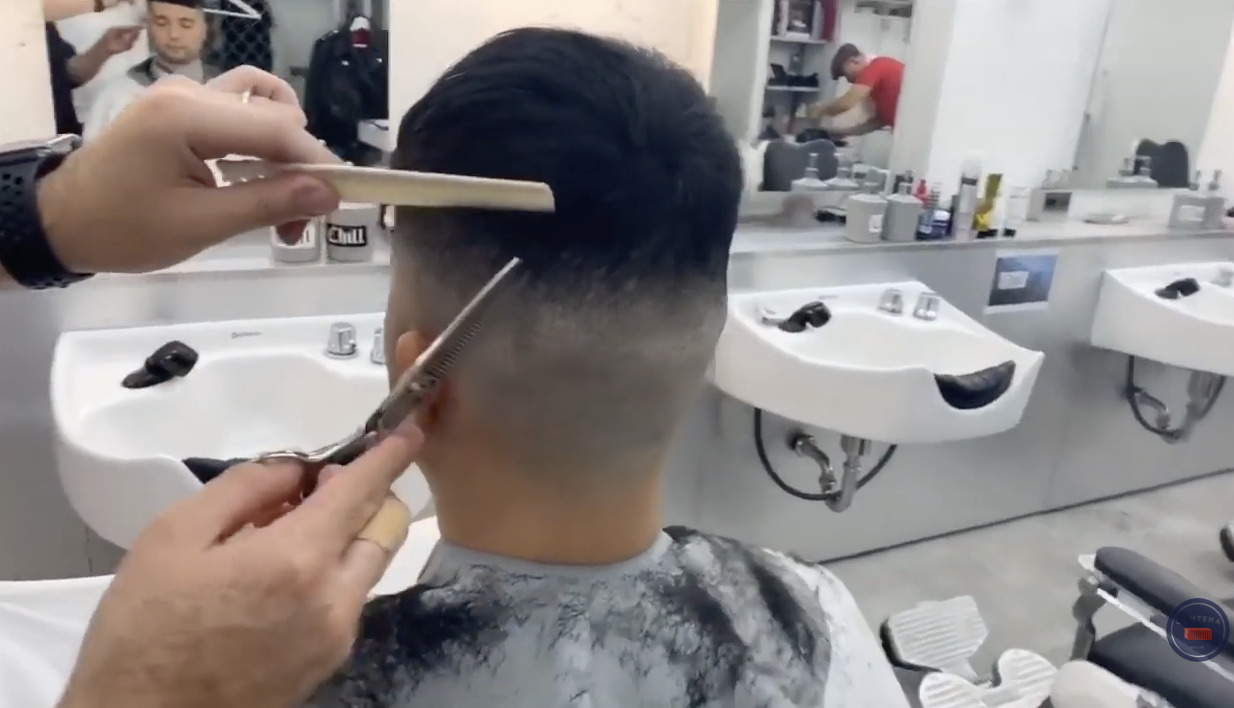 フェードカット ハイフェード クロップスタイル 切り方 やり方