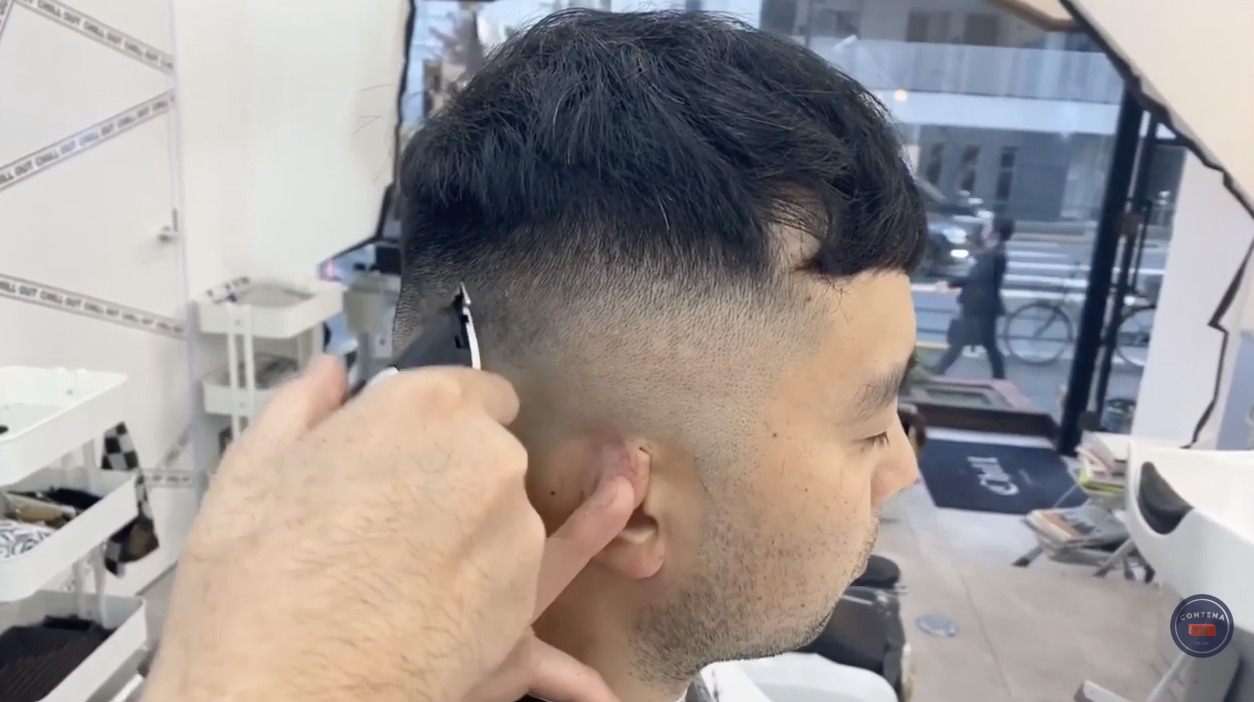 フェードカット ハイフェード クロップスタイル 切り方 やり方